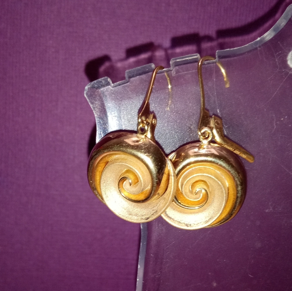 Vintage Gold plated earrings